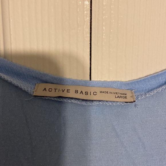 Plain Blue Tee - Picture 3 of 3